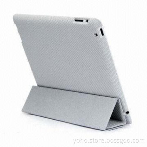 Ultra-thin PC Cases with Smart Covers for iPad 3G, Available in Grey Color, Fashionable Concept